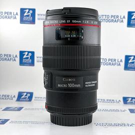 Canon EF 100 2.8 L IS USM + GARANZIA USATO