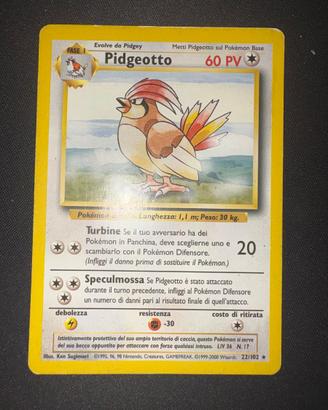 Pidgeotto Set Base 22/102
