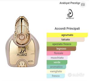 profumo unisex aariz arabian Prestige 