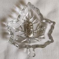 Piccolo Portacenere Foglia in vetro