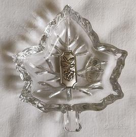 Piccolo Portacenere Foglia in vetro