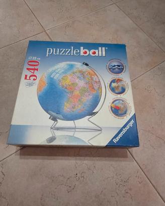 puzzle mappamondo 3D