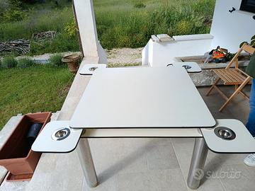 tavolo da poker Joe colombo per zanotta 