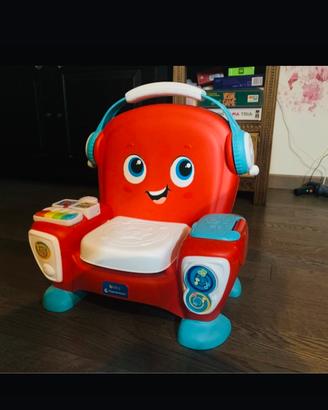 Poltroncina baby clementoni canta e balla-