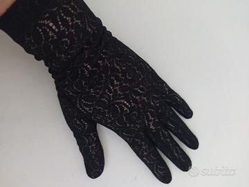 Guanti nylon vintage anni 70