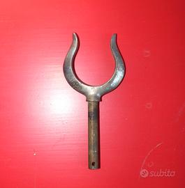 Scalmo a incasso per barca a remi 35mm