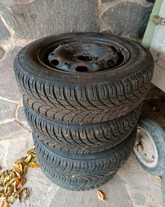 pneumatici invernali + cerchi in ferro 175 70 r14