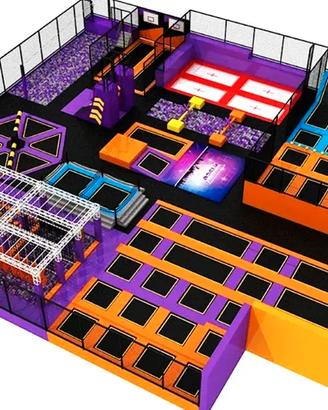 Trampoline Park per Parchi Gioco e Luna Park