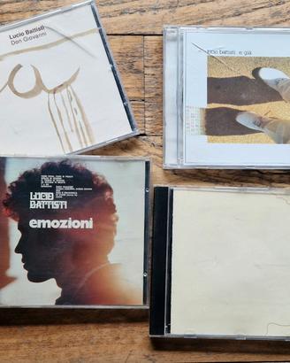 4 Cd di Lucio Battisti