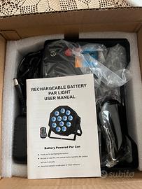 Lampada da festa RGBW LED a Batteria Ricaricabile