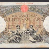 BANCONOTA DA LIRE 1000 DEL 19.12.1940