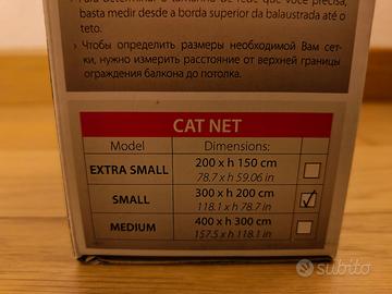 Rete di sicurezza per gatti Ferplast 3x2m
