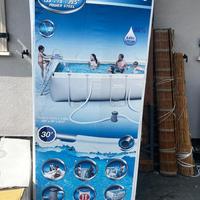 Piscina completa piú accessori