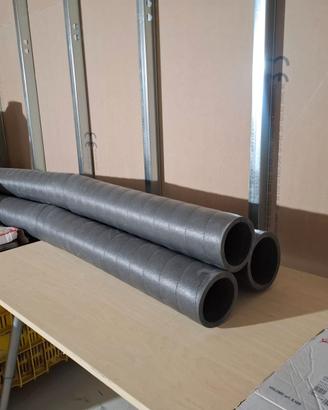Stock di tubi e raccordi ventilazione meccanica