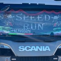 tenda parasole a rullo per camion 