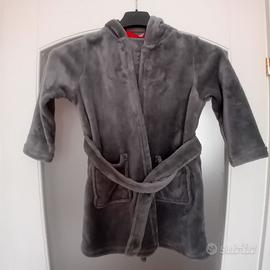 Vestaglia bambino in morbido peluche squalo