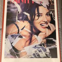 Mimmo rotella - monica bellucci