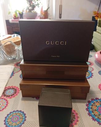 scatoli gucci tris da 4