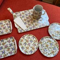 Set ceramica Franco Pozzi decoro Sanremo