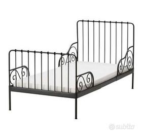 letto allungabile + rete + materasso 