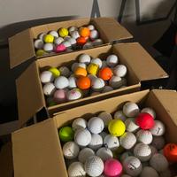 50 palline da golf usate