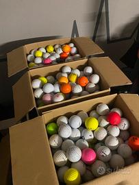 50 palline da golf usate