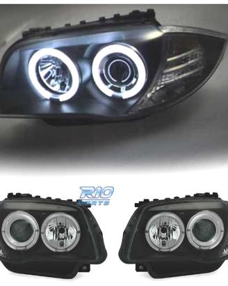 FARI BMW E81 E87 E82 E88 ANGEL EYES SFONDO NERO