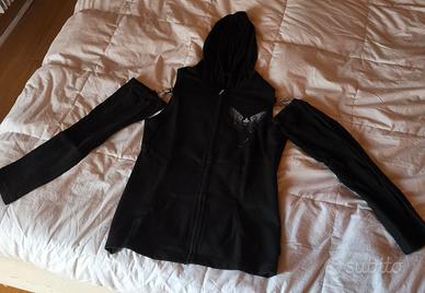 maglia con inserti in rete 