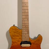 Sterling by Music Man Axis AX3 con custodia Fender
