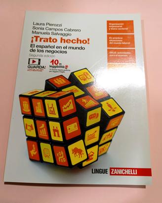 libro di spagnolo "trato hecho!" Zanichelli