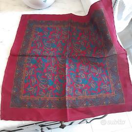 fazzoletto da taschino pura seta