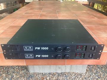 Coppia Finali Potenza Prof 1000w cad SR Technology