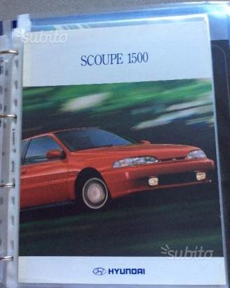 Brochure hyundai scoupe seconda serie