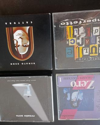 5 CD originali Renato Zero 