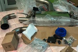 Finale scarico con valvole golf 7.5 gti