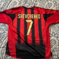 Maglia shevchenko 2004/2005 originale firmata