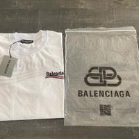 maglietta t shirt balenciaga nuova