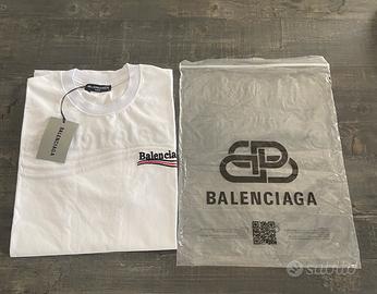 maglietta t shirt balenciaga nuova