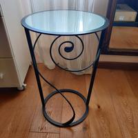 Tavolino rotondo per letto