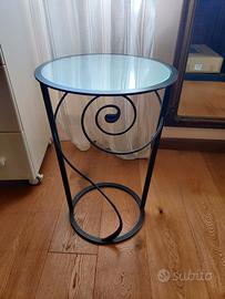 Tavolino rotondo per letto