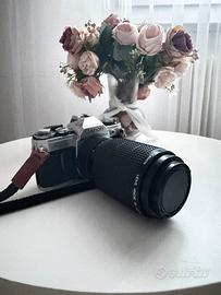 Canon AE-1 + Obbiettivo  75-200