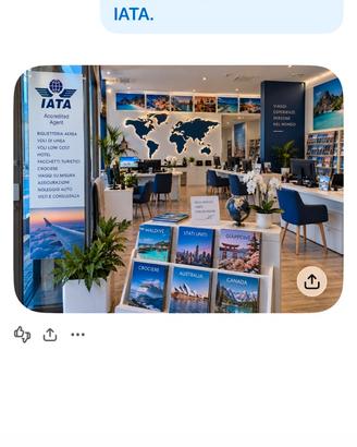 Storica attività di agenzia viaggi abilitata IATA