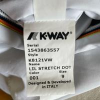 Kway bianco impermeabile