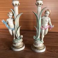 Coppia di candelabri