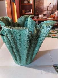 vaso in cemento smaltato 