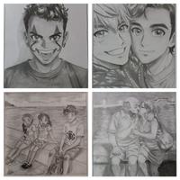 Ritratti stile Cartoon