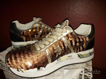 Scarpe sneakers Premiata Conny 41 paillettes
