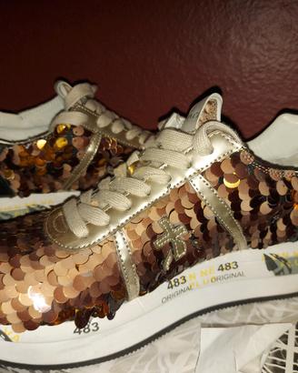 Scarpe sneakers Premiata Conny 41 paillettes