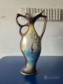 vaso sesto fiorentino F.I.M.A. dipinto a mano