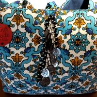 Borsa maioliche siciliane 